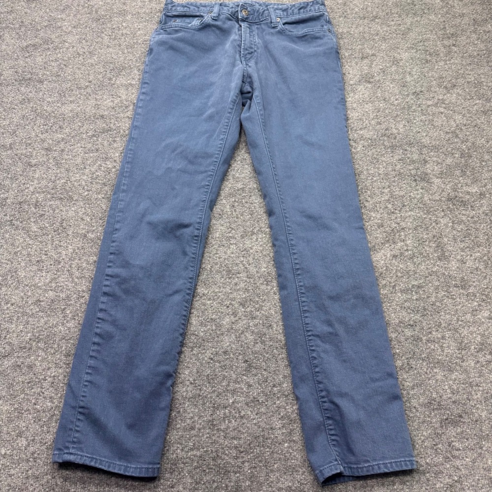 Bonobos Mens Slim Denim Pants Blue Gray Slate Stretch Jeans 31x34 20067-BMB46 - Picture 2 of 10